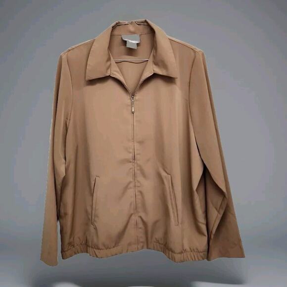 Susan Graver Full Zip Jacket With Pockets Size Xl - Picture 1 of 13